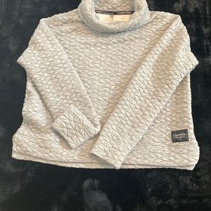 Gray Calvin Klein Performance Top